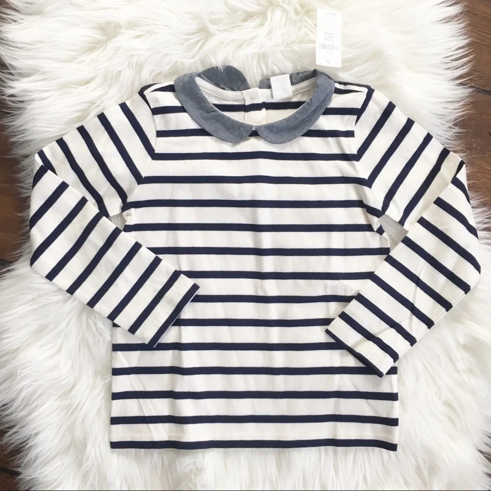 NWT BabyGap Peter Pan Striped Top
